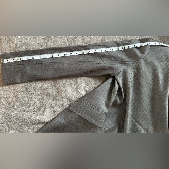 Blue Revival TAYLOR BELTED BLAZER - GREY HERRINGBONE - Picture 6 of 14